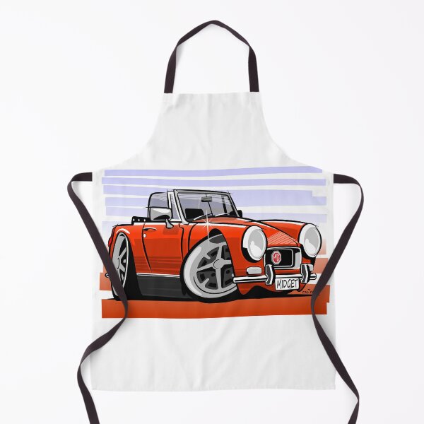 Item preview, MG Midget RWA mk3 caricature blaze  designed and sold by car2oonz.