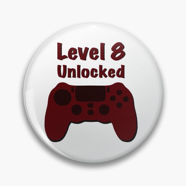 Item preview, Level 8 Unlocked / video gamer designed and sold by irmasarts.