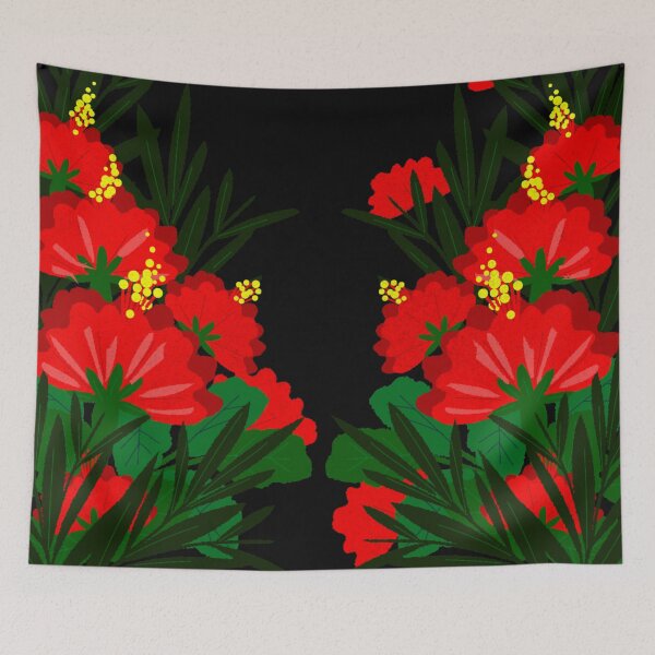 Item preview, Red Carnation Pattern designed and sold by joabaj.