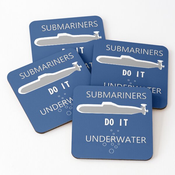 Item preview, Submariners do it Underwater designed and sold by hop2swing.