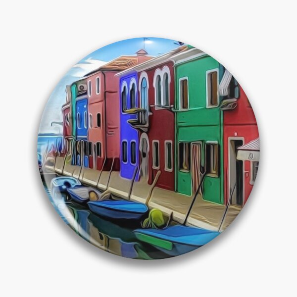 Item preview, Burano artwork from my photo designed and sold by pietrofoto.