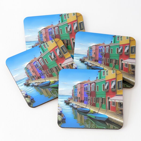 Item preview, Burano artwork from my photo designed and sold by pietrofoto.