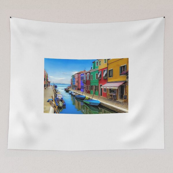 Item preview, Burano artwork from my photo designed and sold by pietrofoto.