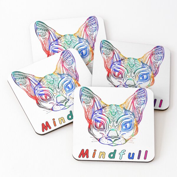 Item preview, Mindfull Colour cat designed and sold by ClothingJerown.