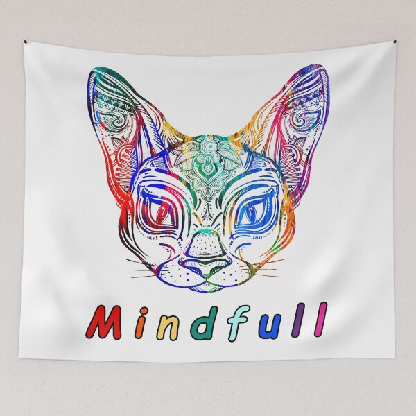 Item preview, Mindfull Colour cat designed and sold by ClothingJerown.
