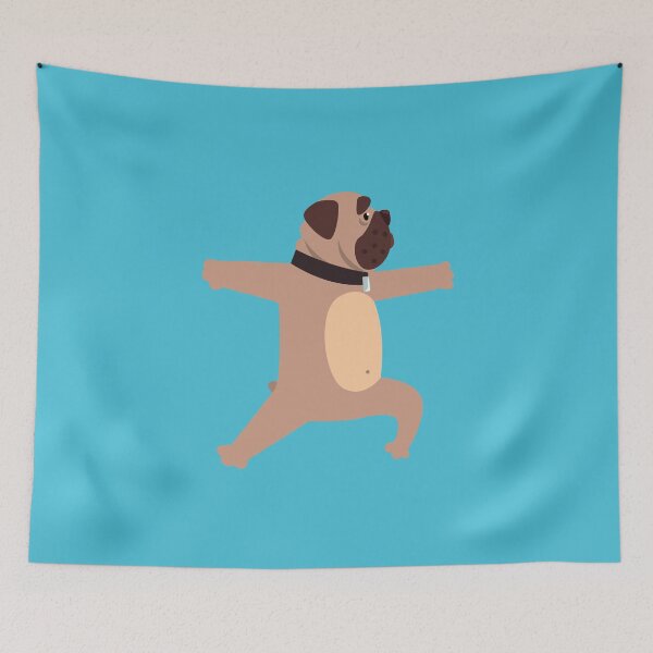 Item preview, Morning yoga with my dog  designed and sold by Suzie-Mara.
