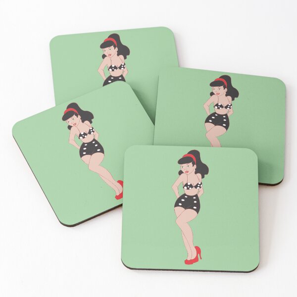 Item preview, Swimsuit Pinup 01 designed and sold by Ron's Designs.