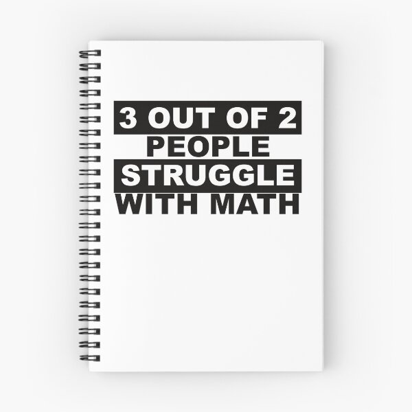 Item preview, 3 out of 2 people have problems with math funny math designed and sold by Montrepeneuer.