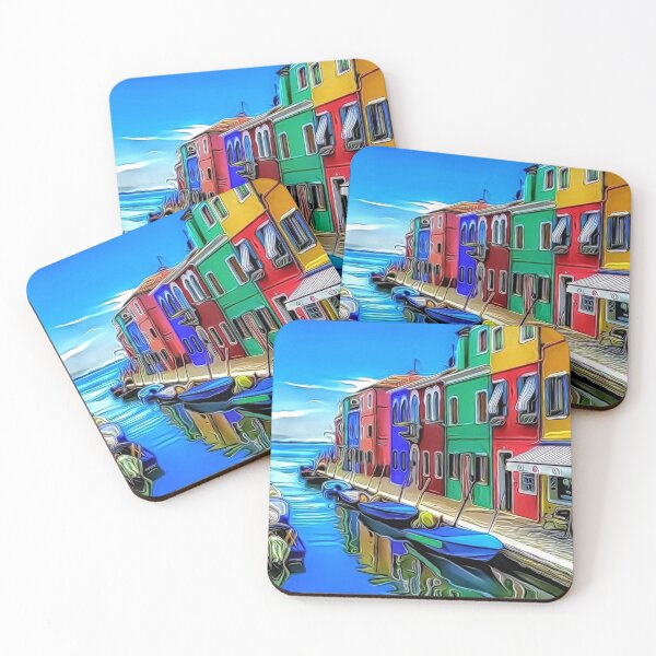 Item preview, Burano artwork from my photo designed and sold by pietrofoto.