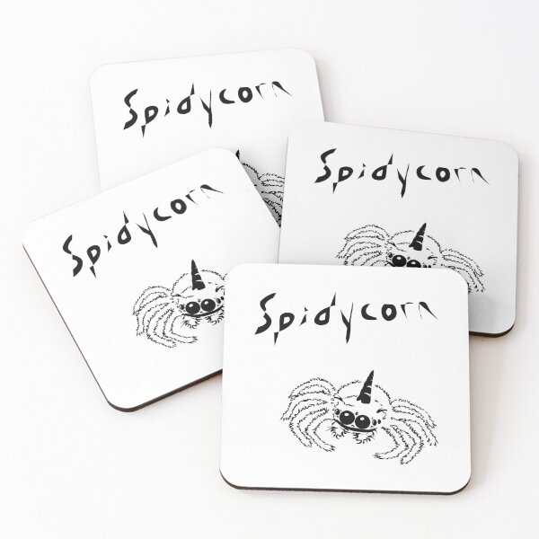 Item preview, Spidycorn spider unicorn outline designed and sold by MiraNomegusta.