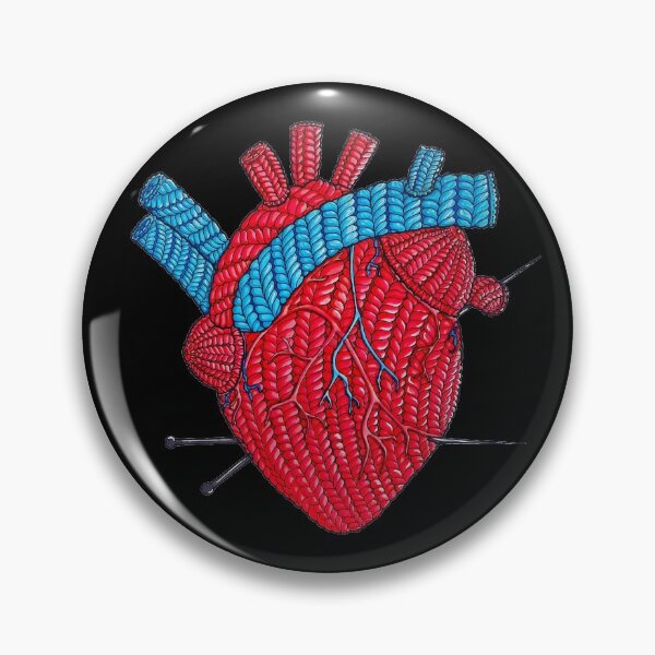 Item preview, Knitted Heart designed and sold by StefiStoneriver.