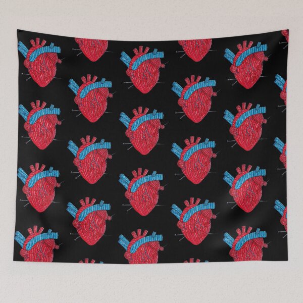Item preview, Knitted Heart designed and sold by StefiStoneriver.