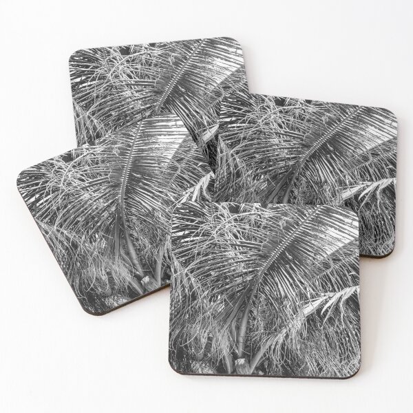 Item preview, Rugged Palm Trees - Vietnam - Black and White designed and sold by Bryony Rose.