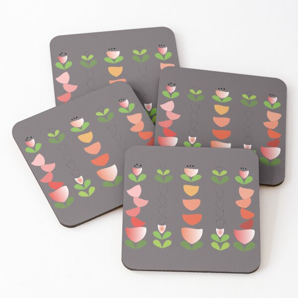 Item preview, Retro Tulip Flower Towers designed and sold by zaphco.