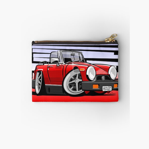 Item preview, MG Midget 1500 caricature red US spec designed and sold by car2oonz.