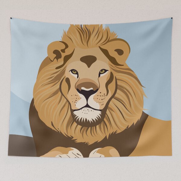Item preview, Lion designed and sold by Becky Lucas.