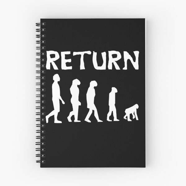 Item preview, Return - Reject Humanity, Return to Monke, Meme, Evolution, Human Ancestor designed and sold by SpaceDogLaika.
