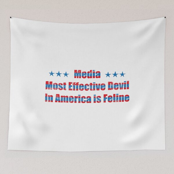 Item preview, Media Most Effective Devil In America - Funny Sayings Short-Sleeve Unisex T-Shirt designed and sold by Ristinga.
