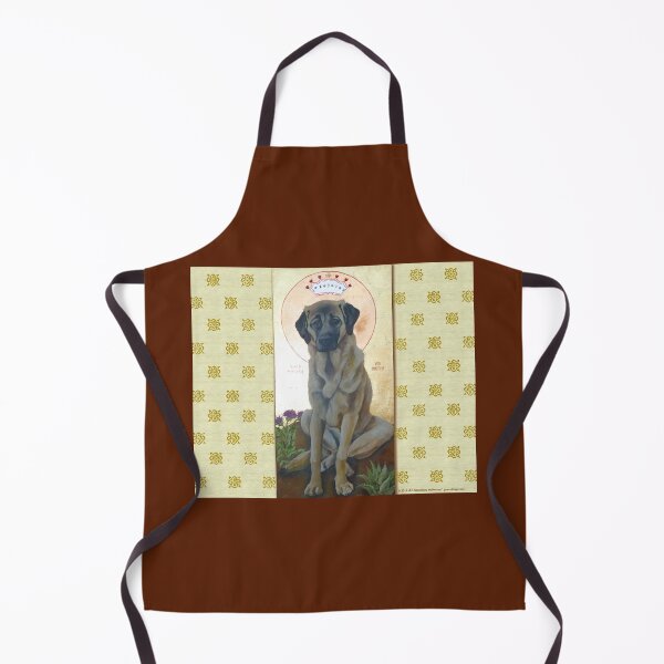Item preview, Anatolian Shepherd Dog done as an icon -- Mesa Verde designed and sold by M. E. Bilisnansky McMorrow.
