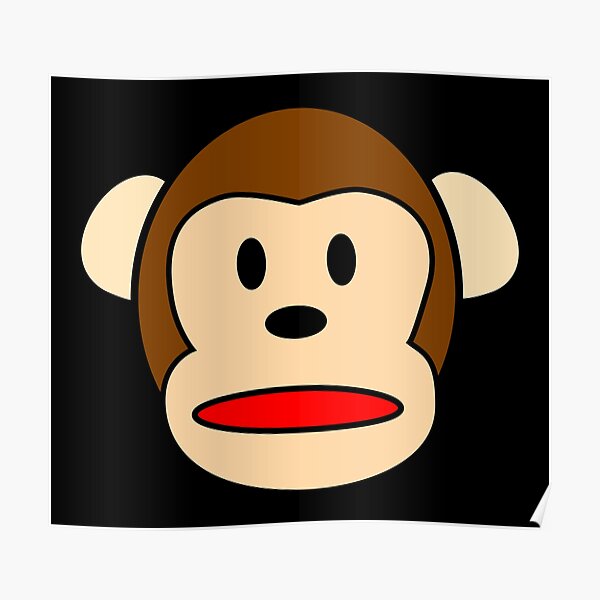 Monkey Face (black background) Monkey Face (black background)