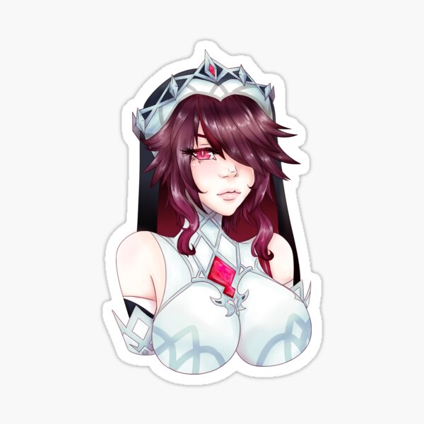 Genshin Impact Rosaria Sticker By Aitai Tai Redbubble