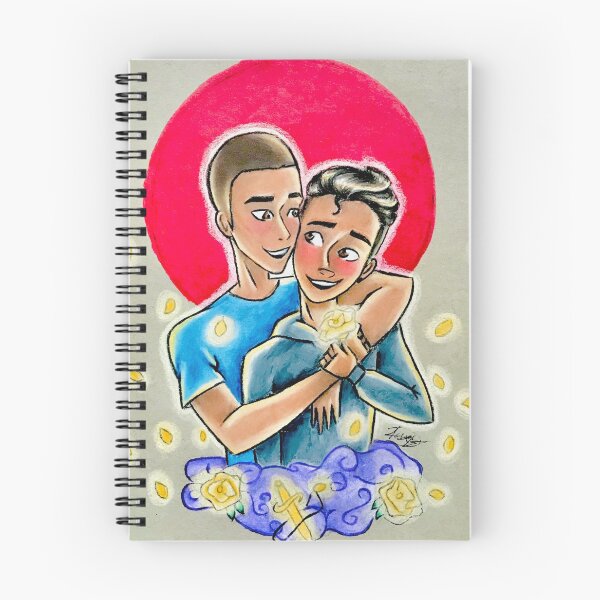 Item preview, cemetary boys Julian and Yadriel designed and sold by daisycandothing.
