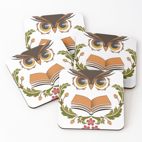 Item preview, Owl, wisdom and the book designed and sold by creativebreeze.