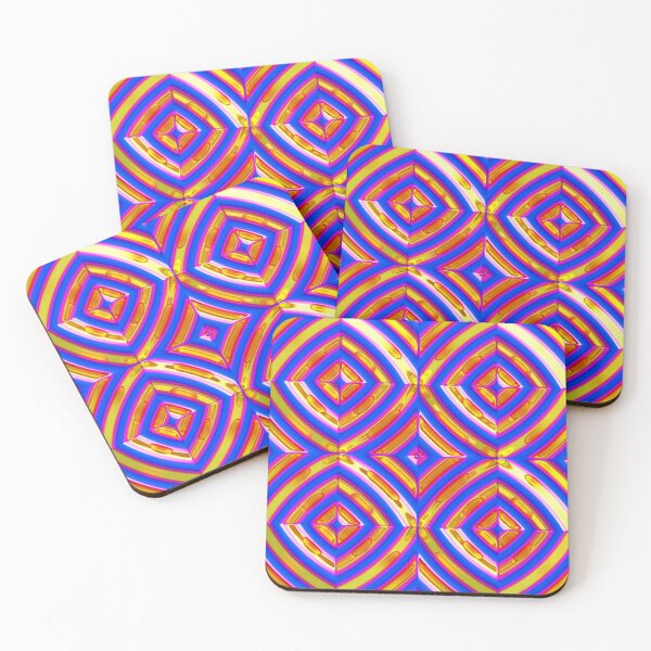 Item preview, rainbow metallic ripple pattern designed and sold by Arcane  Adorable.