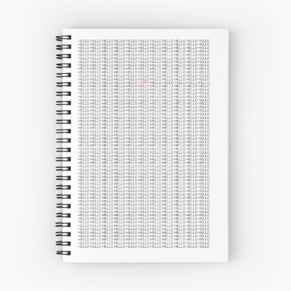 Item preview, HELLO HELLO HAPPY HELLO HELLO designed and sold by Montrepeneuer.