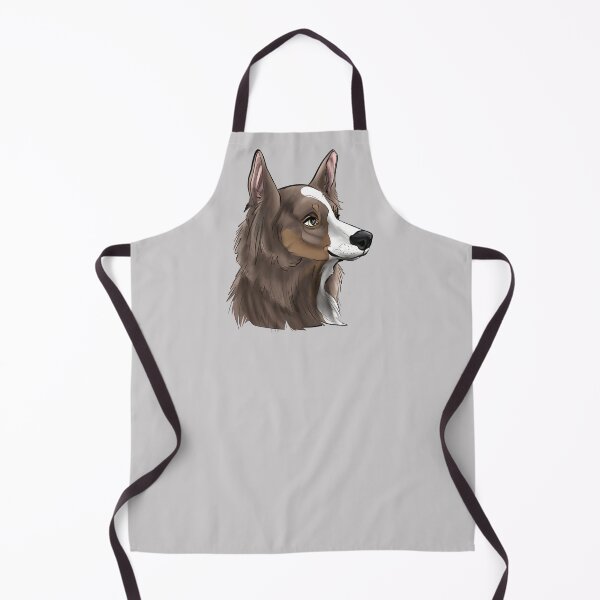 Item preview, Lilac Tricolor Border Collie bust designed and sold by GnomelyDragon.