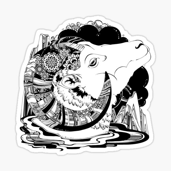 Mouflon Sticker