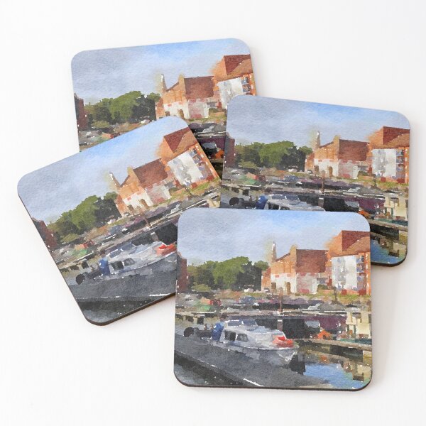 Item preview, Bridgwater Docks: Sunny Day. designed and sold by Antony R James.
