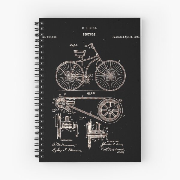 Item preview, Bicycle Patent 1890 designed and sold by DesignsOnLondon ..