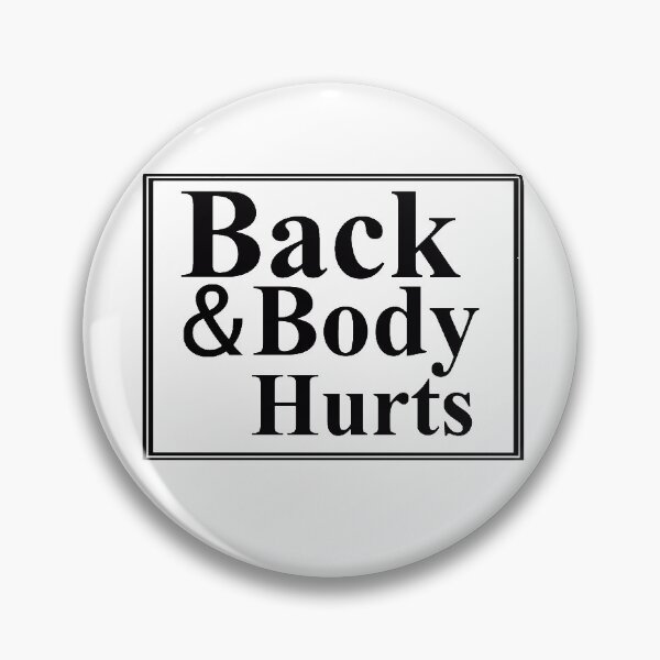 Item preview,  Great Back and body hurts t-shirts designed and sold by najwamaya38.