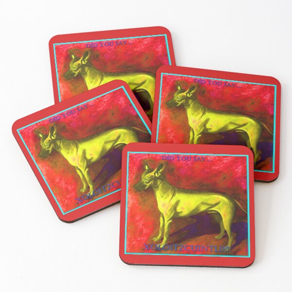 Item preview, Xoloitzcuintli Yellow designed and sold by M. E.  Bilisnansky McMorrow.
