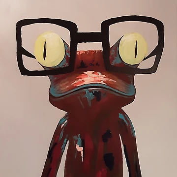 Artwork thumbnail, Frog by RudyYoder