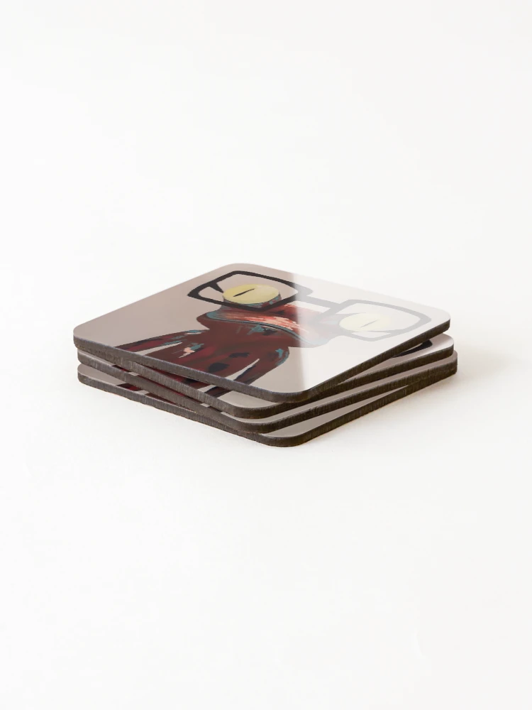 Thumbnail 4 of 5, Coasters (Set of 4), Frog designed and sold by RudyYoder.