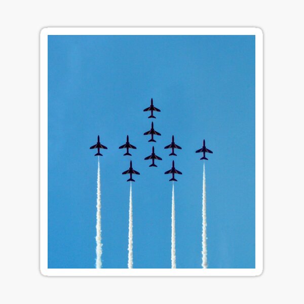 Red Arrows Sticker