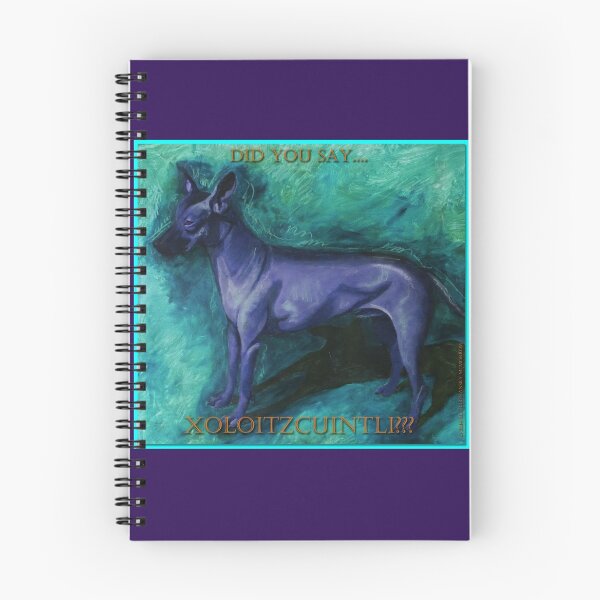 Item preview, Xoloitzcuintli Blue designed and sold by M. E.  Bilisnansky McMorrow.