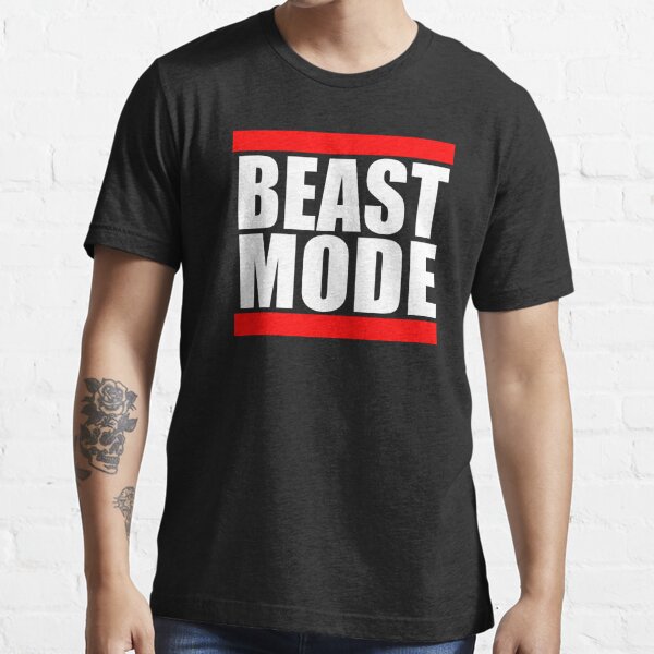 Men's Black Beast Mode Compression T-Shirt