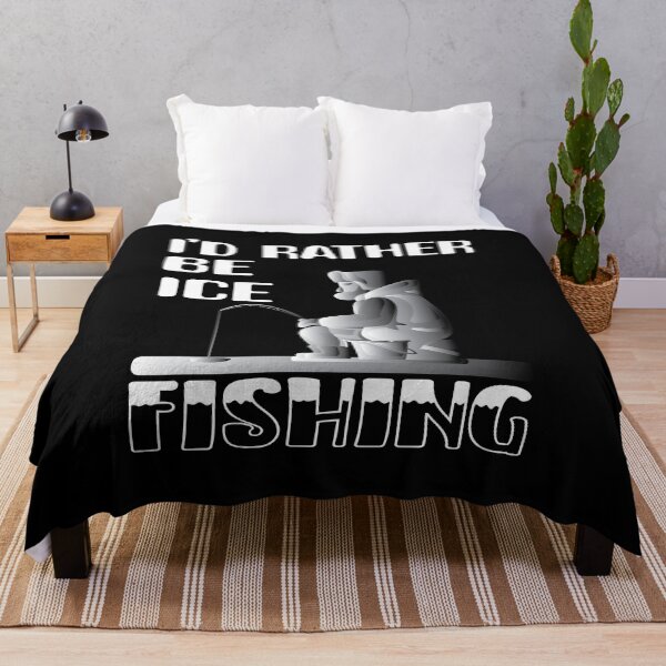 Item preview, i'd rather be ice fishing ,funny gift for fisherman , designed and sold by yassiny.