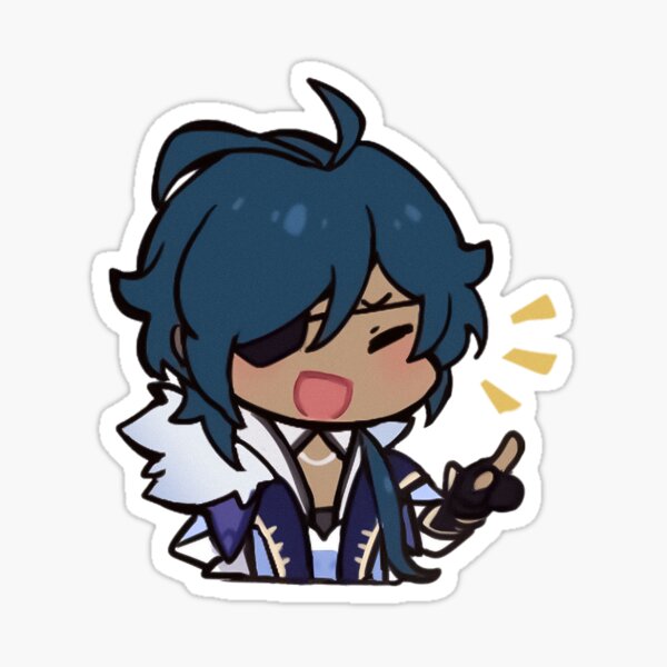 Kaeya | Genshin Impact Sticker "You are Funny." Sticker