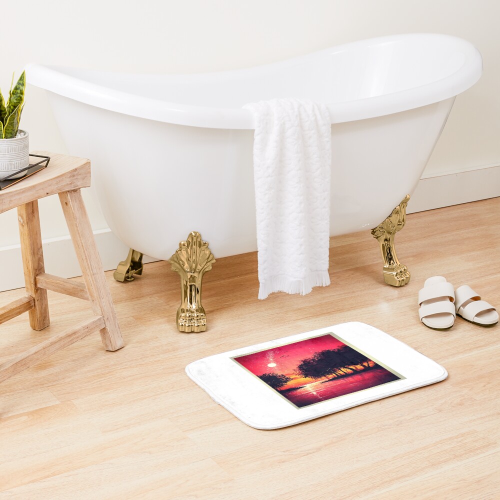 Item preview, Bath Mat designed and sold by Howlingstudioss.