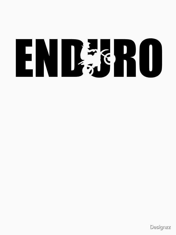 Thumbnail 7 of 7, Essential T-Shirt, Enduro designed and sold by Designzz.