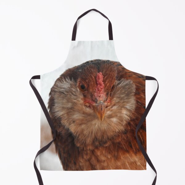Item preview, Fluffy fuzzy chicken face designed and sold by Stephanie Skeem.