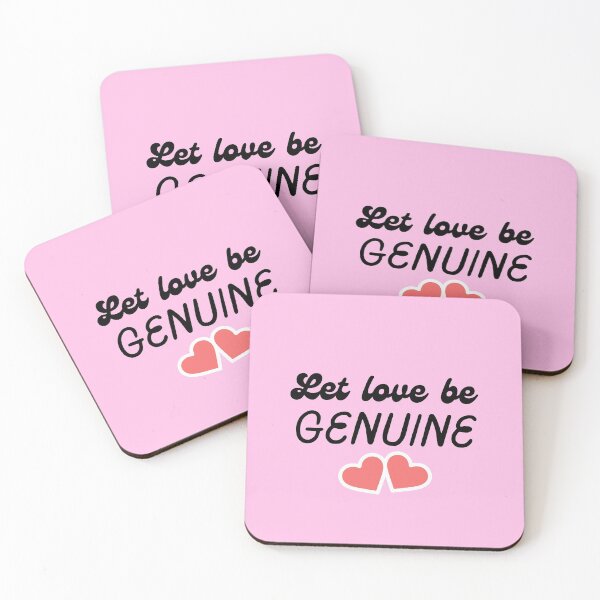 Item preview, Let Love Be Genuine designed and sold by allybro96.