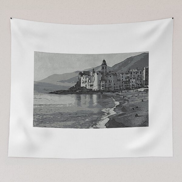 Item preview, Camogli digital art designed and sold by pietrofoto.