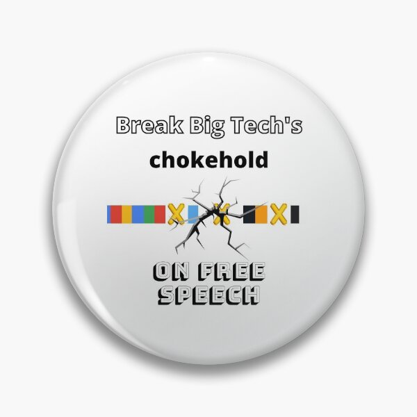 Item preview, Break Big Tech's Chokehold On Free Speech designed and sold by StormyMuse.