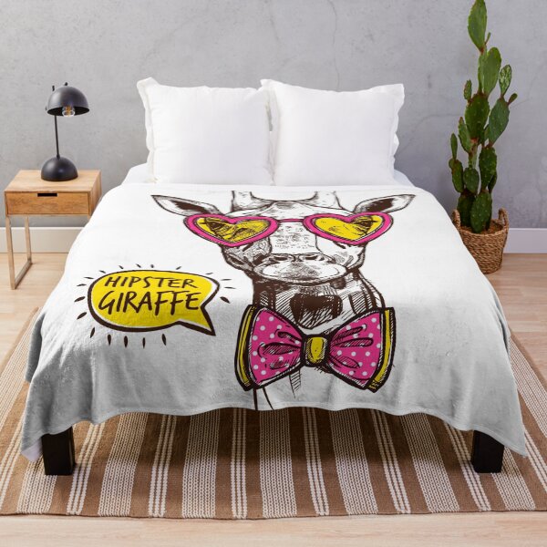 Item preview, Hipster giraffe designed and sold by Timegraf.