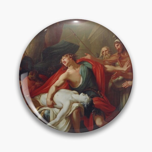 Item preview, “What has Hector ever done to me?” Quote - Patroclus and Achilles designed and sold by NoahSpellman.
